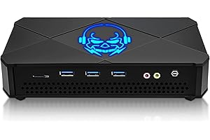 KINGNOVYPC Ryzen 7 5800H Mini PC, 32GB DDR4 RAM 1TB SSD Micro PC, Win11 Pro Mini Desktop Computer Support 4K@60Hz Triple Display/WiFi 6/BT5.2, 8C/16T, up to 4.4Ghz