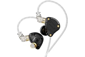 Yinyoo KZ ZS10 Pro In Ear Monitor 4BA 1DD KZ Auriculares con Cable Multi Driver IEM Gaming Auriculares in Ear con 2 Pin 3.5mm Cable Desmontable 4 Pares Almohadillas para Cantante, Baterista