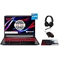 Acer Nitro 5 Gaming Notebook 10Th Gen Intel Core I5-10300H Quad Core Upto 4.50Ghz-8Gb Ddr4-1Tb Hdd+256Gb Ssd/4Gb Geforce®Gtx 1650/15.6" Fhd -Win 10 Home-Wifi-6-Black + Gaming Headset+ Mouse & Pad