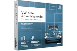 FRANZIS VW Käfer Adventskalender 2020 | In 24 Schritten zum VW Käfer unterm Weihnachtsbaum | Ab 14 Jahren