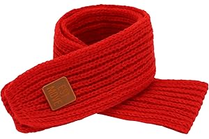 ALLY-MAGIC Sciarpe per bambini Autunno Inverno Sciarpa Maglia Calda Tinta Unita Fazzoletti Collo Scaldacollo Y6-BZWJ
