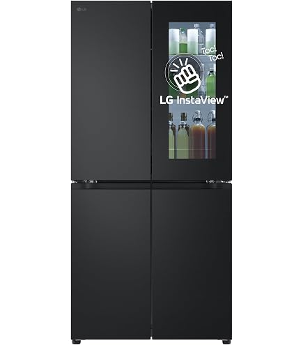 Réfrigérateur Américain LG 628 L Sans Givre – Noir Classe C – Wi-Fi Et écran LED