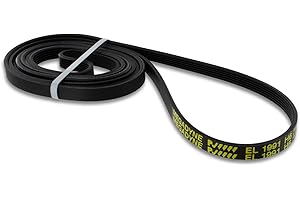 DL-pro Courroie trapézoïdale 1991PH6E pour Hotpoint C00116358 - Courroie nervurée de rechange pour sèche-linge 1991PH8E