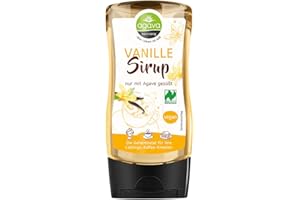agava Vanille Sirup 350 g Squeeze Flasche