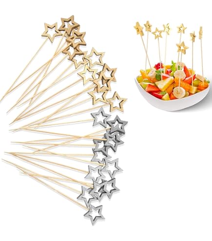 200 Stuzzicadenti Con Bandiera Tedesca Per Cocktail | Bandierine Germania 25x35 Mm, Bastoncini In Legno 65 Mm | Decorazioni Per Feste Eurovision E Mondiali - 4
