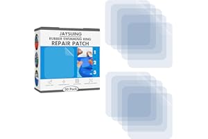 PANEMY Kit de Réparation Piscine en TPU Auto-Adhésifs, Patch étanche sous l'eau, Patchs Réparation de Tente, Ruban Réparation 30 Pcs Kit Reparation Liner Piscine, Bande Reparation Liner Piscine Hors Sol