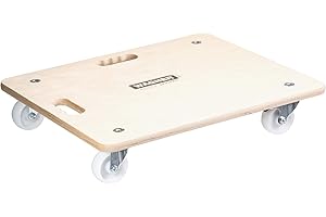 WAGNER DESIGN YOURSELF Wagner Transporthilfe MM 1116 I 59 x 49 x 11 cm - Tragkraft 250 kg - ideal für Unhandliches, Geräte & Möbel I 2 Tragegriffe I bestens beweglich I FSC®-Zertifiziert - 20111601
