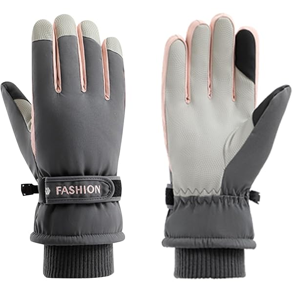 Moufles De Neige Duvet Femme – Gants Imperméables Chauds Bouffants Pour Ski, Snowboard Et Grand Froid Hivernal