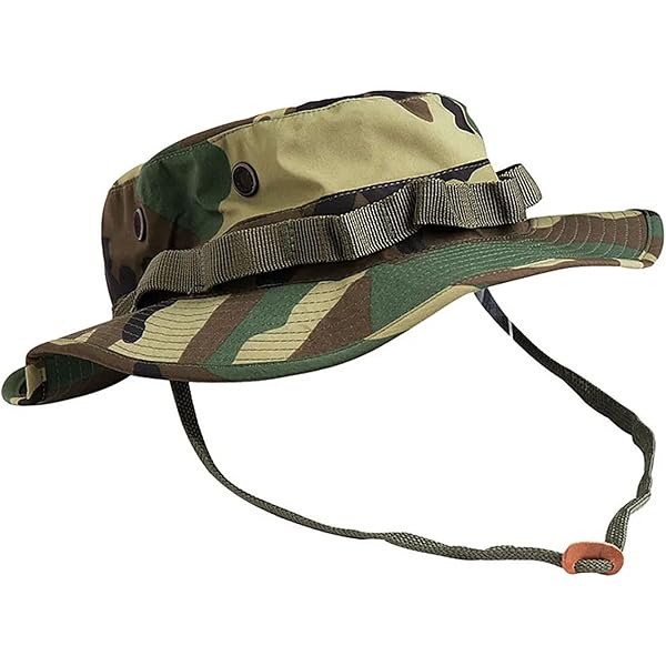 Mil-Tec Chapeau De Soleil Homme - Chapeau Jungle Protection UV Large Bord - Polyester Respirant