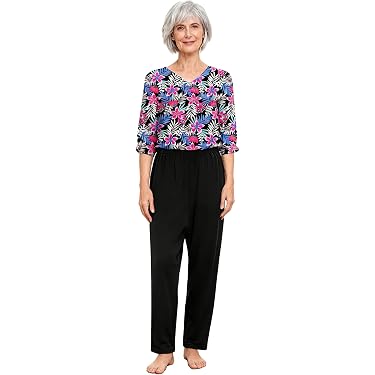 Chemise De Nuit Longue Femme - Pyjama Amusant Hamburger, Peignoir Chaud D'Hiver, Taille L à XXL - 10