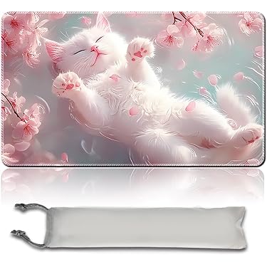 Tapis Mtg Liliana Four Leaves MTG Tapis De Jeu + Sac étanche, Taille 60