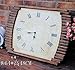 Produktbild FortuneVin Wanduhr Ohne kgeräusche Wanduhr Badezimmeruhr Küchenuhr Wanduhren aus mit Sweep Uhr Wanduhr Retro Wand Dekoration Pendel, Dunkelgrau A13