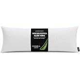 OMBRA COMFORT Memory Foam Pillow 150 cm | Aloe Vera, Medium Firmness | Ergonomic neck support &middot; Anti-mite, antibacterial and