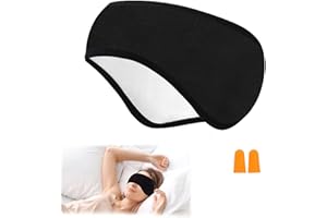 FANTASYON Fascia per dormire e nascondere, paraorecchie regolabili a riduzione del rumore, fascia anti rumore per dormire, corsa, bicicletta, viaggio