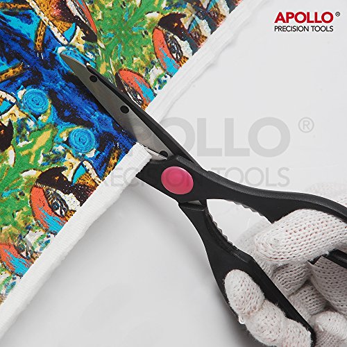 Apollo Präzisions-Werkzeuge 39-teiliges DIY Haushalts-Werkzeugset in Pink mit Kombizange in Box – Großartiges Geschenk - 6