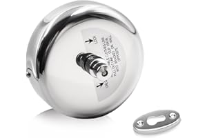 SWETON 304 en Acier Inoxydable rétractable Étendoir Séchoir à Linge avec Corde réglable 2,8 m Line pour Salle de Bain,Finition polie