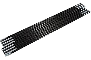 VGEBY Tent Poles 7 Sections 2 rate Camping Tent fordable Fiberglass Rod Pole Spare Accessories