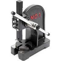 VEVOR Drehdornpresse 1 T Presskraft Kniehebelpresse Handhebelpresse Gusseisen Manuell Dornpresse Werkstattpresse 69693648