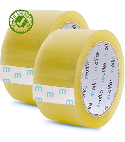 Cinta de Embalaje Transparente 48mmx100m Caja de 72 Unidades