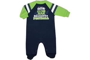 Gerber Unisex Baby NFL Team Footed Sleep and Play