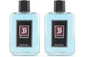 BRUMMEL - Clásica Pack de 2 x 250 ml, After Shave Hombre, Bálsamo Brummel para el Cuidado de la Piel, Perfumado, Masculino, Elegante, Sofisticado