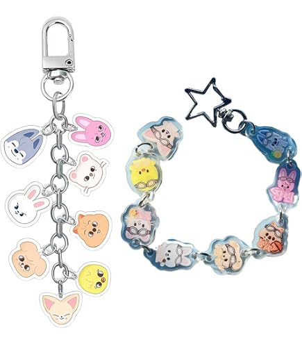 Portachiavi Stray Kids Skzoo Keychain in Acrilico Skz Regalo