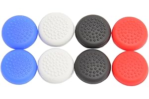 PLYISTY VR Joystick Cover Prevent Slip Silicone Thumb Grip Cover for Meta Quest 2, Quest Pro, Quest 1 with Pico Neo3 Compatibility