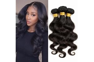 Human Hair Bundles Brazilian Remy Virgin 100% Unprocessed Body Wave Human Hair Soft Thick Weft Dyeable Hair Extensions Natura