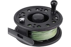 Weiyiroty GLA7 / 8 5/6 Fly Fishing Reel Wheels with Hand Changed Wheel Fishing Accessory (Green, GLA5/6)