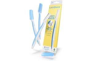LetsShave Pro Styler for Men Beard, Reusable | Pack of 3 | For Beard Styling, Body Grooming, Multi Grooming | Face Razor for 