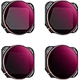 K&F Concept 4-pack ND/PL Filter Set Compatible with DJI Mavic 3 Classic, ND8&PL+ ND16&PL+ ND32&PL+ND64&PL, Neutral Density Polarizing