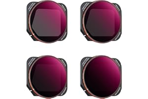 K&F Concept ND/PL Filtersets,4er Pack ND8&PL,ND16&PL,ND32&PL,ND64&PL Filter Kompatibel mit DJI Mavic 3 Classic