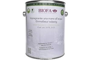 Biofa Lasure de bois sans solvant Incolore pour l'intérieur