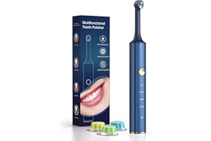HOTOIQ Tooth Clean, Teeth Whitening Kit, HassoKon Multifunctional Teeth Cleaning Kits for Tooth Clean Stain Removal &Teeth Whitening,Tooth Whitening Set for Teeth Cleaning (Blue)