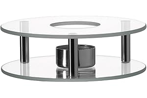 ‎LEONARDO HOME Leonardo 025521 - Scaldino - Stövchen - Glas & Edelstahl - für sämtliche Teekannen geeignet