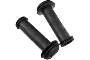 KHYYQUA 1 Par Puños para Bicicleta - Manijas de Manillar para Niños de 22mm con Protección Contra Impactos 105mm - Apretones de Seguridad para Manillar