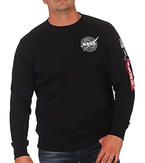 ALPHA INDUSTRIESMen's Space Shuttle Sweater Sports Hoodie