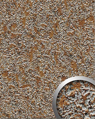 WallFace 14805 LAVA Wall panel textured stone decor interior plate wallcovering self-adhesive brown grey | 2,60 sqm