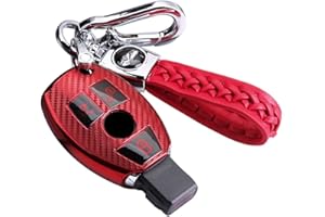 RXXR Etui na kluczyki samochodowe do samochodu Mercedes Benz A B C E S CLK AMG klasa C180 W164 W245 W209 W204 etui na klucze z breloczkiem do kluczy miękkie etui ochronne TPU