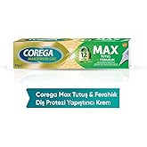 Corega Max Tutuş & Ferahlık Diş Protezi Yapıştırıcı Krem 40 g