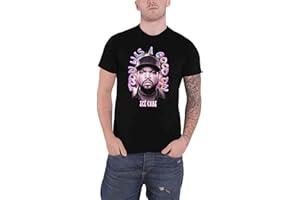 ICECUBE Ice Cube T Shirt Air Brush Logo Nouveau Officiel Homme Noir Size M