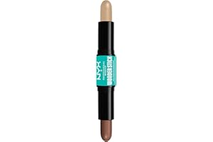 ‎NYX PROFESSIONAL MAKEUP NYX Professional Makeup Highlighter & Konturenstift, Konturenstift mit zwei Enden, Formt und hellt auf, Verblendbar & Vegan, Wonder™ Stick, Universal Light