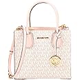 Michael Kors Womens Mercer Medium Messenger Crossbody Satchel Bag MK Signature