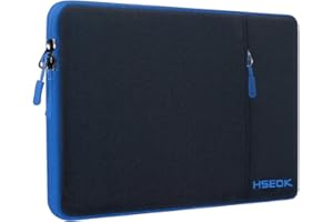 HSEOK Funda Blanda Maletín Impermeable para Ordenador Portátil, Estilo Elegante Bolsa Protectora, Ideal por 15.6 Pulgadas DELL/Ausu/Acer/HP/Toshiba/Lenovo,B02K03