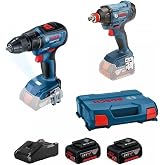 Bosch GDX 180-LI + GSR 18V-50 Ak&uuml;l&uuml; Set