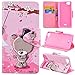 Produktbild SMART LEGEND Lederhülle für Wiko Rainbow Jam 3G Ledertasche Hülle Bär Muster Design Schutzhülle Premium PU Schutz Leder Flip Case Wallet Protective Cover Innere Weiche Silikon Bookcase Backcover Handy Tasche Schale mit Kartenfächer Magnetverschluß Standfunktion Etui