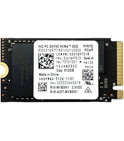 Amazon.in: Buy WD SN740 256GB SSD M.2 2230 30mm NVMe PCIe 4.0 Gen