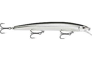 Rapala - Appât de pêche artificiel Spinning MaxRap - Appât de Simulation Aérodynamique pour la Pêche en Mer - Profondeur de Natation 0.3-0.9m - Fabriqué en Estonie