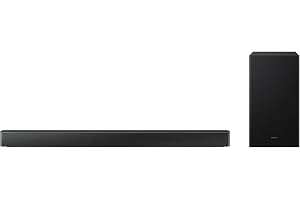 Samsung B-series Soundbar, B650F, 3.1 ch, Subwoofer, 3.1ch Sound, Q-Symphony, Dolby Audio/DTS Virtual:X, Adaptive Sound, HW-B650F/ZN (2025 - UAE Version)