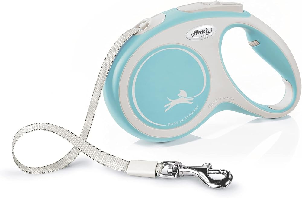 Flexi New Comfort M Beden Açık Mavi 5MT Şerit Tasma